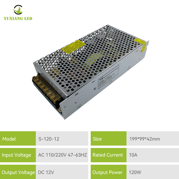 Alimentation à découpage 110 V CA 12 V 10 A