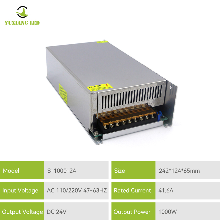 Alimentation à découpage haute puissance 24 V 1 000 W