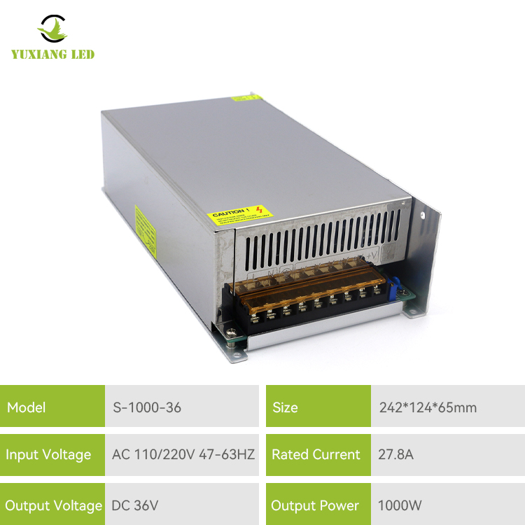 Alimentation à découpage haute puissance 36 V 1 000 W