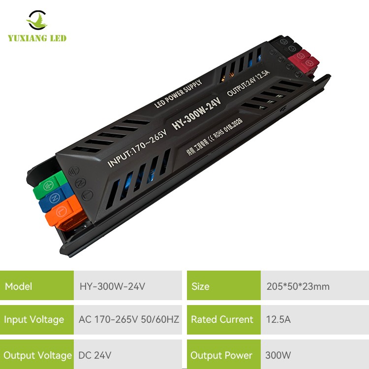 Alimentation LED semi-en pot ultra-mince DC 24 V 400 W